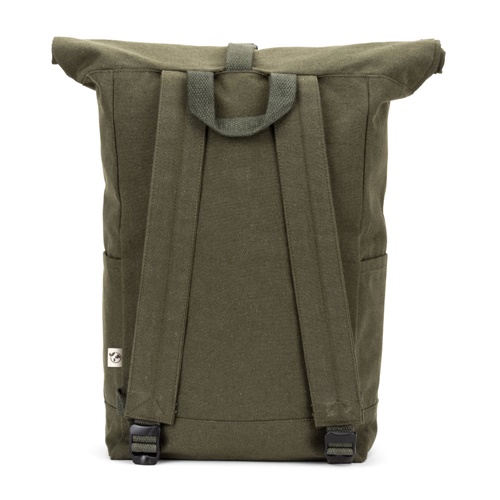 Sac à dos vert kaki avec bretelles réglables