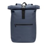 Sac à dos bleu marine avec fermeture enroulable