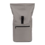 Sac à dos gris étanche avec poche avant