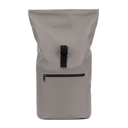 Sac à dos gris étanche avec poche avant