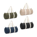 Sacs de sport cylindriques de différentes couleurs