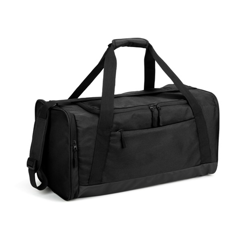 Sac de sport noir avec bandoulière réglable