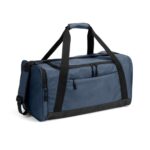 Sac de sport bleu avec bandoulière noire