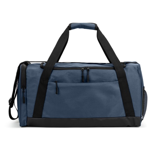 Sac de sport bleu avec poignées noires