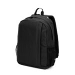 Sac à dos noir avec poches latérales en filet