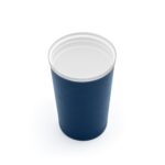 Gobelet bleu réutilisable en plastique
