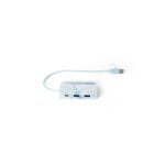 Concentrateur USB bleu avec plusieurs ports