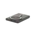 Batterie externe noire avec chargeur sans fil