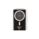Batterie externe noire avec chargeur sans fil
