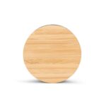 Dessous de plat rond en bambou naturel