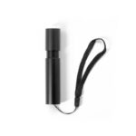 Petite lampe torche noire avec dragonne