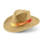 Chapeau de paille avec bande colorée Sublimation
