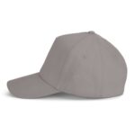 Casquette grise simple vue de côté