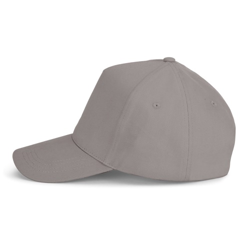 Casquette grise simple vue de côté
