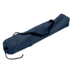 Sac de transport bleu avec sangle noire