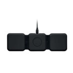 Station de charge sans fil noire pliable