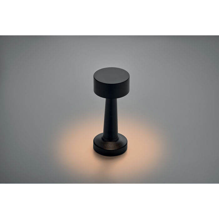 Lampe de table noire au design moderne