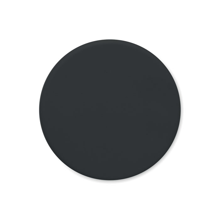 Cercle noir uni sur fond blanc