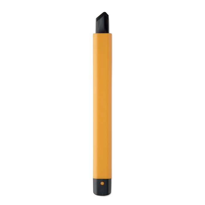 Crayon jaune à mine noire