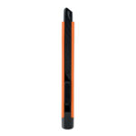 Cutter de précision noir et orange