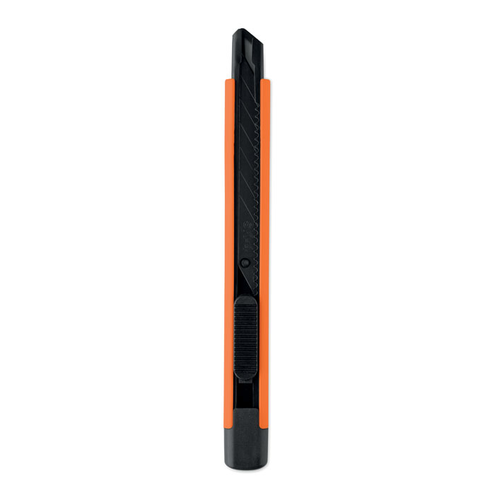 Cutter de précision noir et orange