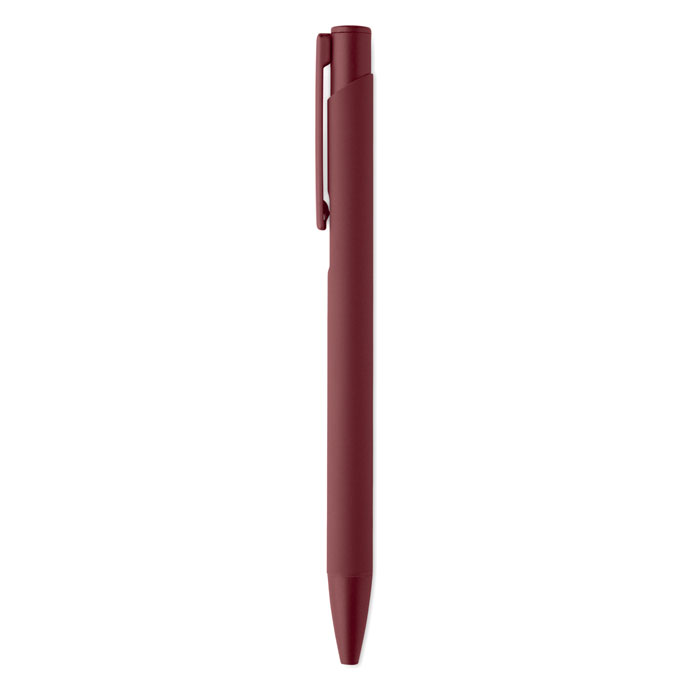 Stylo à bille rouge bordeaux simple