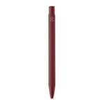Stylo bille rouge recyclé écologique