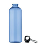 Gourde bleue en plastique avec bouchon détachable