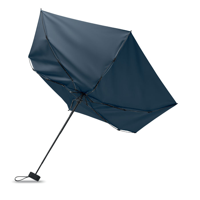 Parapluie bleu foncé résistant au vent
