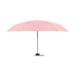 Parapluie pliable rose clair ouvert