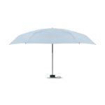 Parapluie pliant bleu clair ouvert