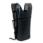 Sac à dos d’hydratation noir avec tube flexible