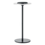 Lampe sur pied noire au design moderne