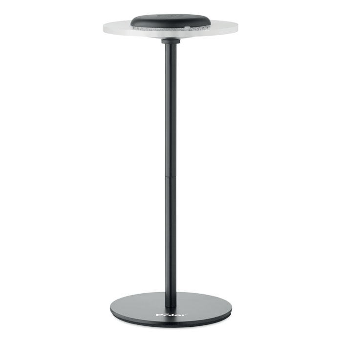 Support de haut-parleur sur pied noir moderne