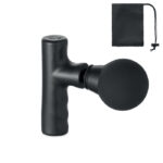 Pistolet de massage musculaire noir avec housse