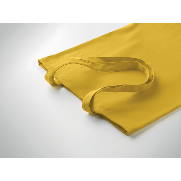 Sac tote bag jaune en tissu
