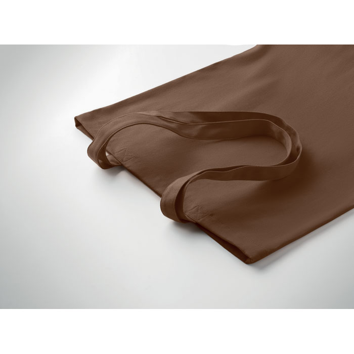 Sac en toile marron avec anses longues