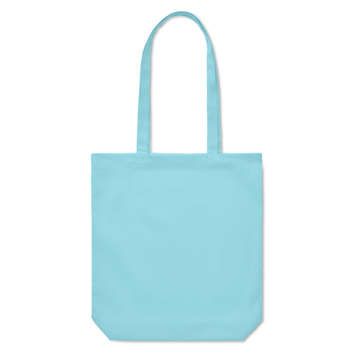 Sac cabas bleu clair en toile