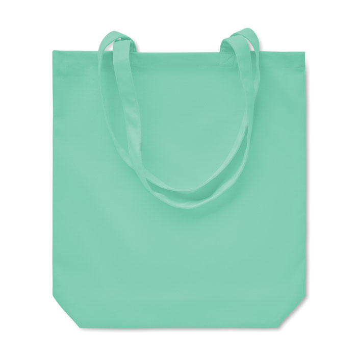 Sac cabas en tissu vert menthe