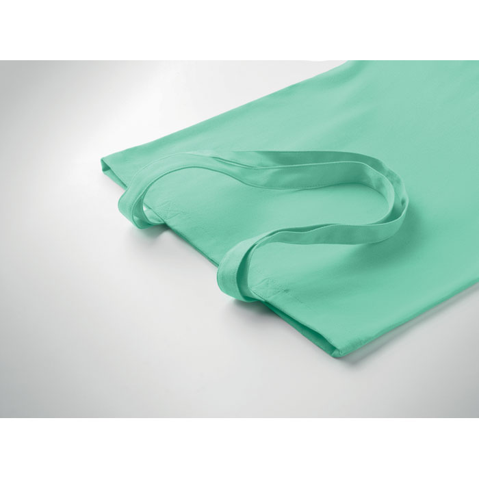 Sac tote bag vert menthe sur fond clair