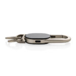 Porte-clés métallique avec connectique USB-C