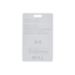 Carte traqueur compatible Apple Find My blanche