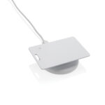 Chargeur sans fil blanc avec câble USB
