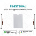 Traqueur Findit Dual compatible Apple et Android