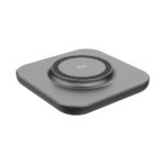 Chargeur sans fil gris 25W moderne