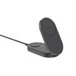Chargeur sans fil double noir 25W