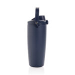 Gourde isotherme bleue avec anse