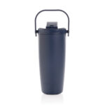 Gourde bleue avec anse rabattable