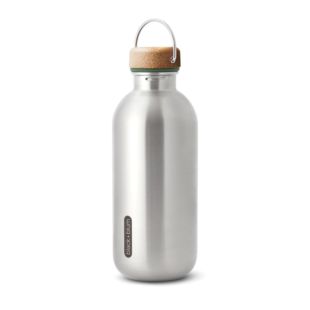 Gourde inox avec bouchon en liège
