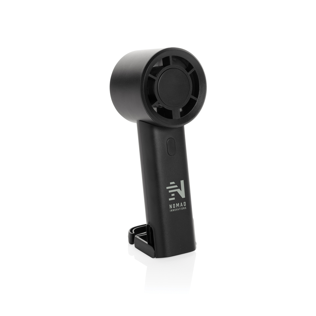 Ventilateur portable noir compact de bureau